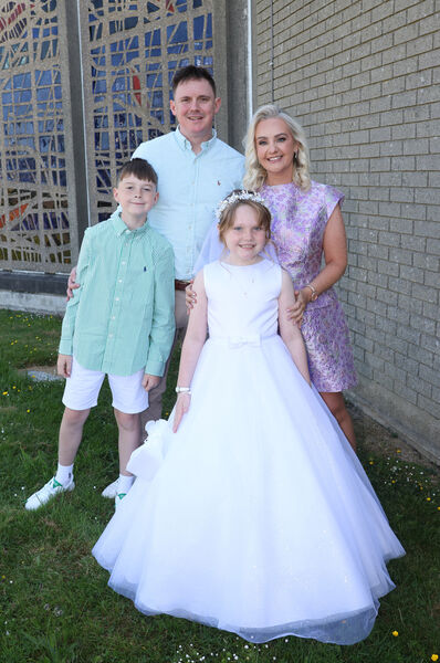  Sofia Walshe, St. Ursula's, who received her First Holy Communion at the Sacred Heart Church.