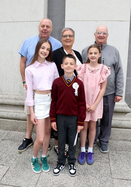  Ben Davies, St. Stephen's De La Salle, who received his First Holy Communion at the Cathedral.