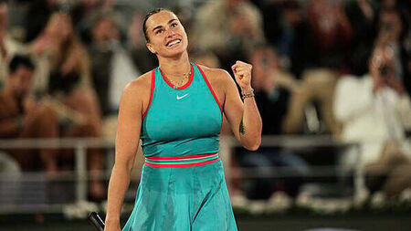 Aryna Sabalenka ends Iga Swiatek’s French Open reign in semi-final rollercoaster