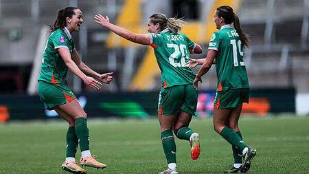 Ireland to face Belgium in women's Nations League play-off