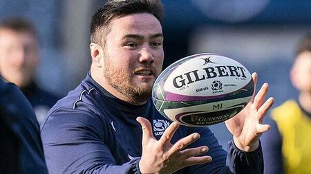 Scotland prop Zander Fagerson to miss Lions tour with calf injury