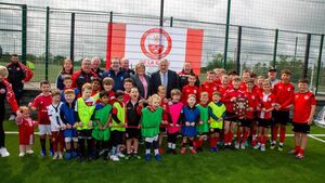 50 years of Waterford's De La Salle FC celebrated with new astro turf unveiling