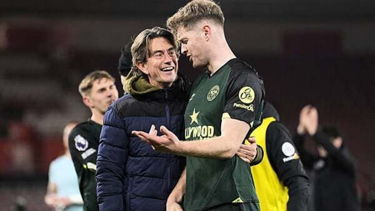 Nathan Collins hopes Thomas Frank remains at Brentford after international break