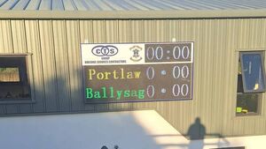 Community spirit evident in Waterford with digital scoreboard