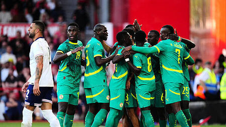 England booed off after shock defeat to Senegal