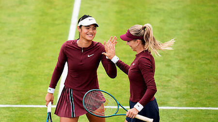 Emma Raducanu keen to explore doubles partnership with Katie Boulter