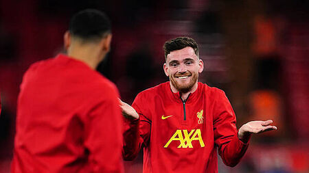 Andy Robertson reveals talks over future but welcomes competition at Liverpool