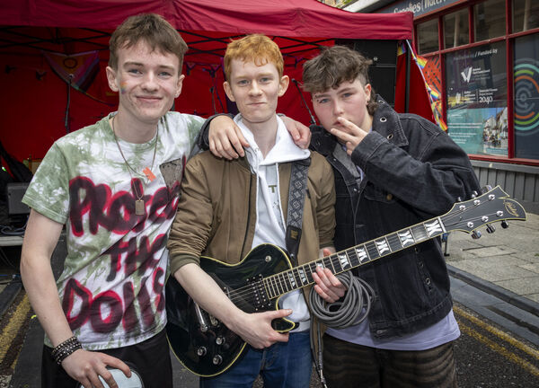  Double Deviant Extended, who performed during Summer in the City's Youth Take Over as part of Cruinniú na nÓG.