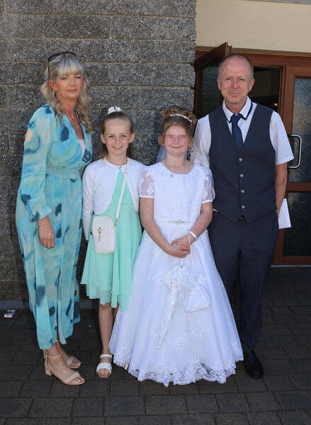  Lily Ryan, Presentation, who received her First Holy Communion at St. Paul's Church.