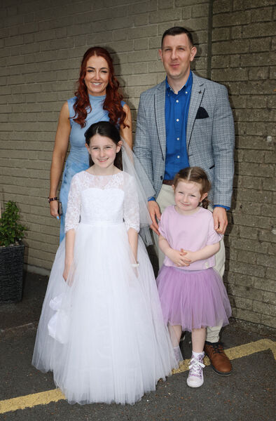  Lexie Heffernan, St. John of God, who received her First Holy Communion at St. Joseph and Benildus Church.