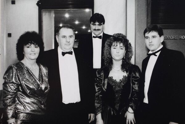 Pictured at the 1992 Garda Ball at the Tower Hotel were, Theresa Johnston, Michael Johnston, Thomas Johnston, Sean Johnston and Kathy McGill. Pictured at the 1992 Garda Ball at the Tower Hotel were, Theresa Johnston, Michael Johnston, Thomas Johnston, Sean Johnston and Kathy McGill.