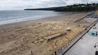 Massive sand art pieces in Waterford and Wexford raise awareness around fostering