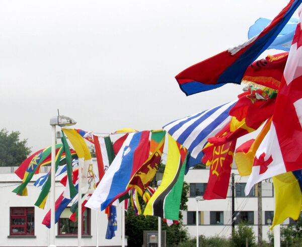 The event had a distinctly international flavour 