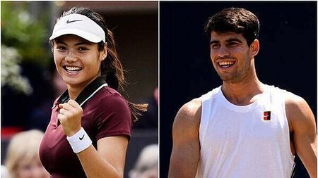 Emma Raducanu paired with Carlos Alcaraz for new-look US Open mixed doubles