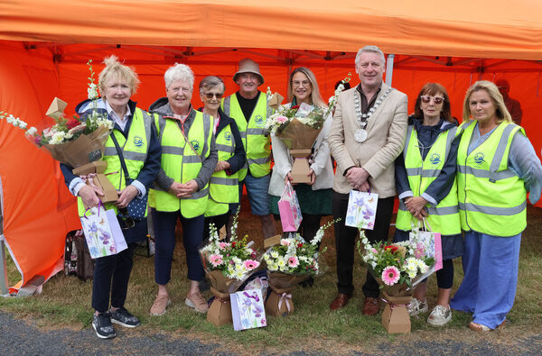  Presentations were made to Mayor of Waterford City &amp; County Cllr Jason Murphy, Dymphna Nugent, WLR FM, and long-standing members at the official opening of the Tramore Tidy Towns Sensory Garden.