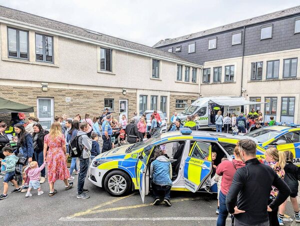 The Gardaí in Waterford along with partners in the emergency services were delighted to hold the open day for the public. Pic: An Garda Síochána Waterford Facebook page