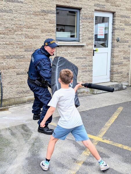 The Gardaí in Waterford along with partners in the emergency services were delighted to hold the open day for the public. Pic: An Garda Síochána Waterford Facebook page