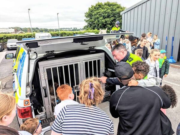 The Gardaí in Waterford along with partners in the emergency services were delighted to hold the open day for the public.