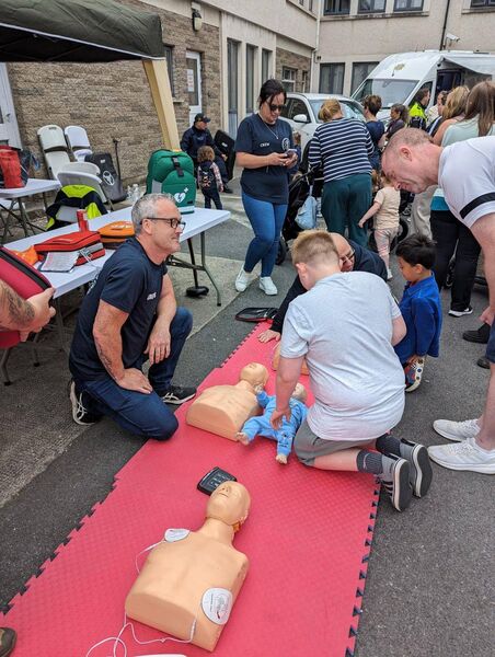 The Gardaí in Waterford along with partners in the emergency services were delighted to hold the open day for the public. Pic: An Garda Síochána Waterford Facebook page