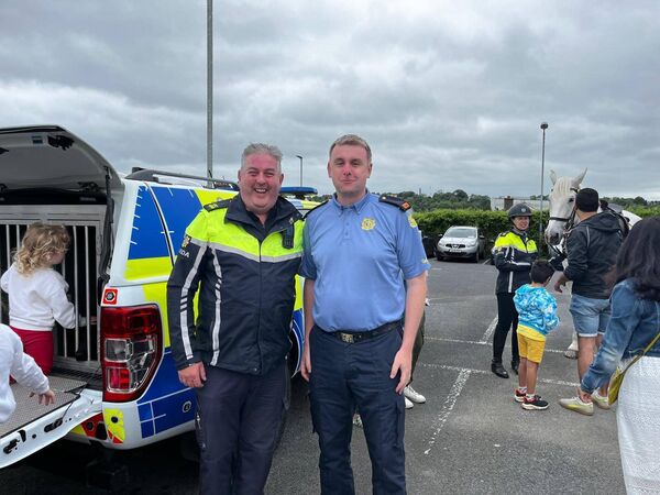 The Gardaí in Waterford along with partners in the emergency services were delighted to hold the open day for the public. Pic: An Garda Síochána Waterford Facebook page