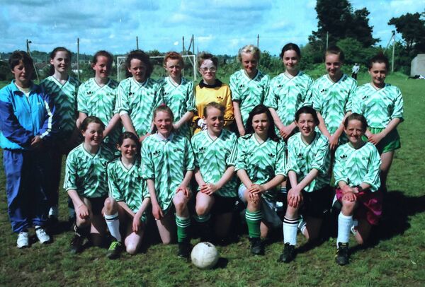 St. Paul's community College Girls U-14, secondary school winners of the Munster Regional Championship AIB sponsored FAIS 1983 when the beat St. Angelas in the final. St. Paul's community College Girls U-14, secondary school winners of the Munster Regional Championship AIB sponsored FAIS 1983 when the beat St. Angelas in the final.