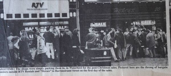 From The Archives sees Waterford News & Star photographer, Joe Evans, go through the newspaper records to pick out photos from Waterford's pas From The Archives sees Waterford News & Star photographer, Joe Evans, go through the newspaper records to pick out photos from Waterford's pas