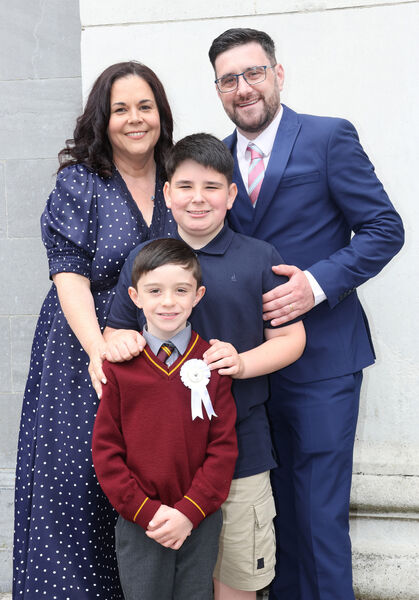  Nathan Hayes, St. Stephen's De La Salle, who received his First Holy Communion at The Cathedral.