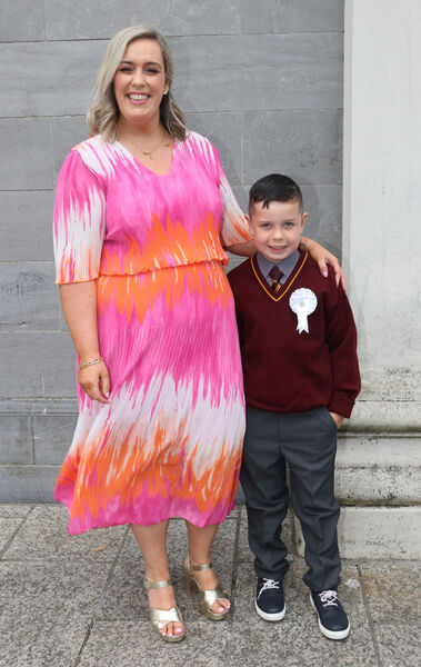  Darragh Dwyer, St. Stephen's De La Salle, who received his First Holy Communion at The Cathedral.