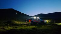 Flashing lights near Mahon Falls attracts attention of emergency services