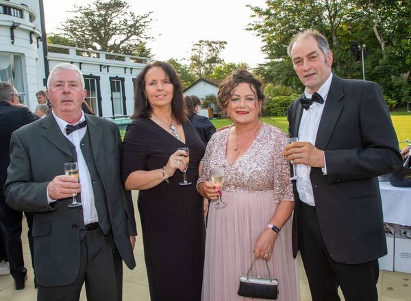 Attending were John and Joan Aylward with Artist Marley Irish and PJ. Irish. Marly donated a Magnificent painting which was raffled during the Ball. Photo: John Power