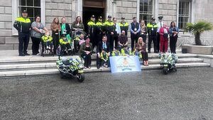 Little Blue Heroes welcomed to Leinster House Little Blue Heroes welcomed to Leinster House