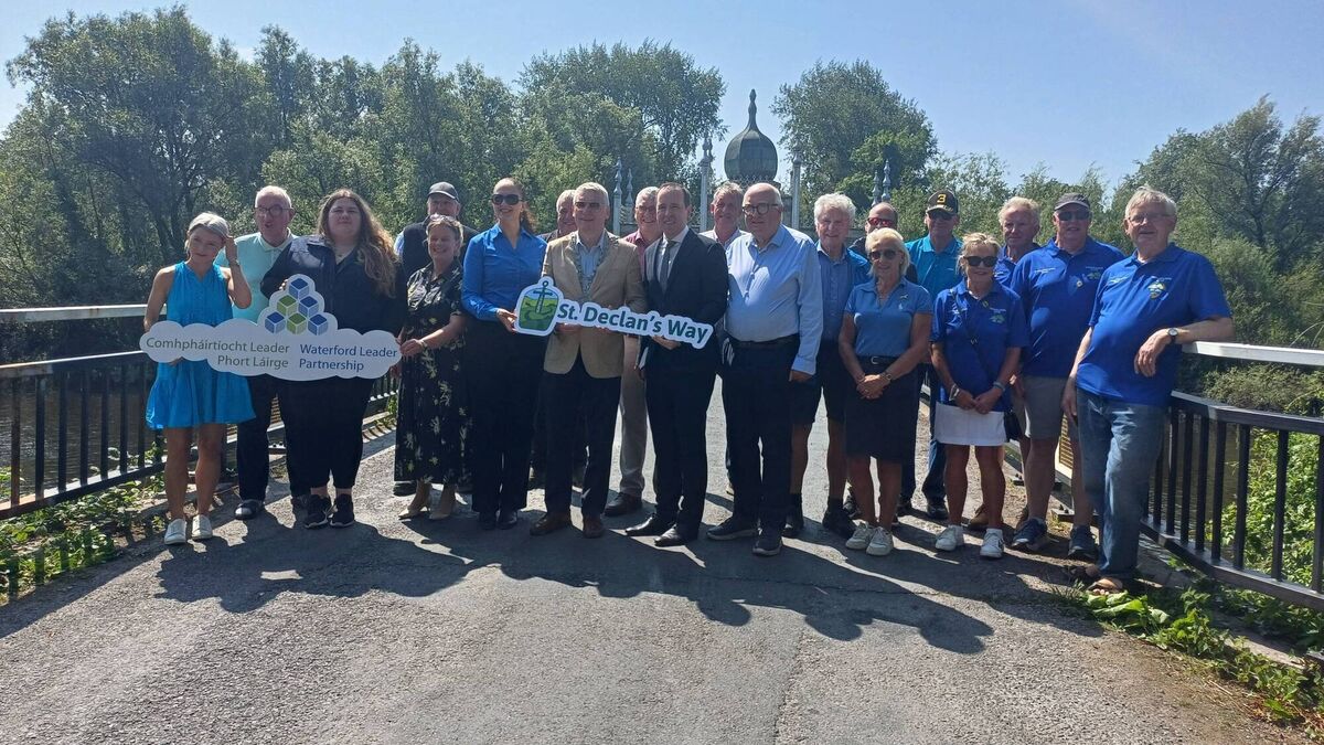 New off-road section of St. Declan's Way opens linking picturesque Waterford village to route