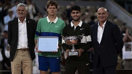 Carlos Alcaraz and Jannik Sinner pushing each other to new levels pre-Wimbledon