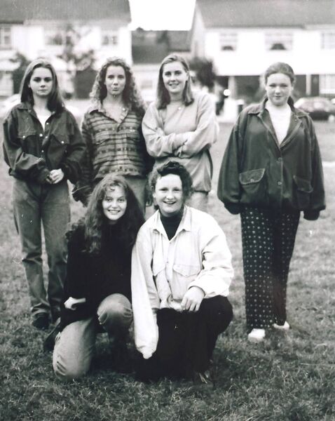 Supporters at the 1994 Commeragh Green Football Tournament Supporters at the 1994 Commeragh Green Football Tournament