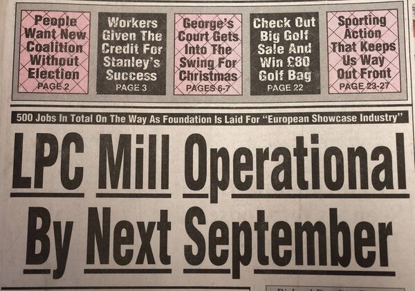 Staff photographer, Joe Evans, is going to look back through the archives of Waterford News & Star to compile galleries of headlines from Waterford's past. Staff photographer, Joe Evans, is going to look back through the archives of Waterford News & Star to compile galleries of headlines from Waterford's past.