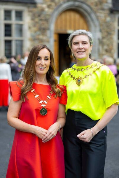 President Ann Marie Shannon and WCC VPP Éadaoin Carrick. Photograph: Patrick Browne President Ann Marie Shannon and WCC VPP Éadaoin Carrick. Photograph: Patrick Browne