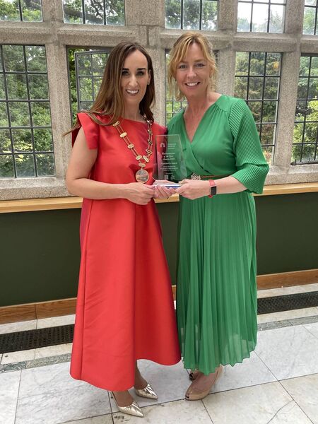 Presidents Award Recipient Jenny Beresford with Ann Marie Shannon Presidents Award Recipient Jenny Beresford with Ann Marie Shannon
