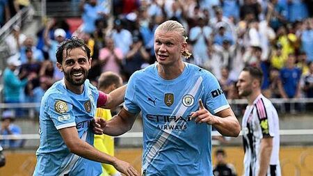 Erling Haaland hits 300th career goal as Man City cruise past Juventus