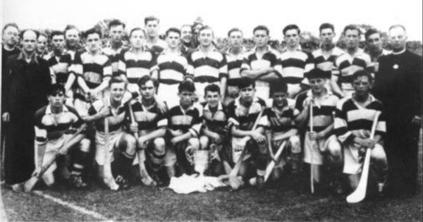 The Waterford team that won the 1948 All-Ireland minor hurling final.