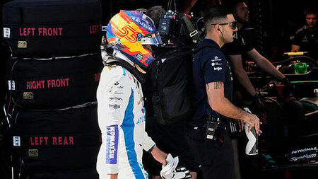 Austrian Grand Prix delayed after Carlos Sainz’s car catches fire