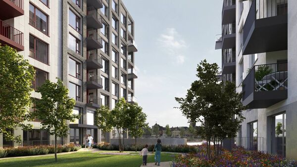 The North Quays development is 'progressive' according to architect Hugh Wallace. The North Quays development is 'progressive' according to architect Hugh Wallace.