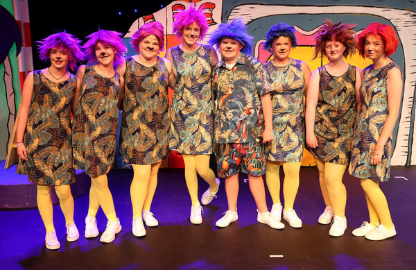 The Jungle Gang, in Seussical the Musical at Garter Lane. The Jungle Gang, in Seussical the Musical at Garter Lane.