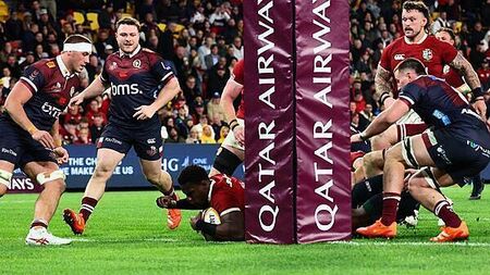 Maro Itoje stamps his authority on Lions in comfortable win over Queensland Reds