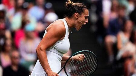 Aryna Sabalenka avoids a Wimbledon shock to stay on course for maiden SW19 title