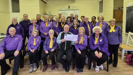 Soul Song Gospel Choir generously supports refurbishment of Waterford parish meeting rooms