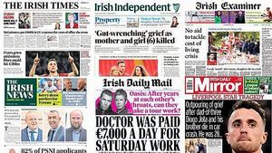 What the papers say: Friday's front pages What the papers say: Friday's front pages
