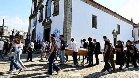 Diogo Jota’s wife and family joined by Liverpool players for funeral