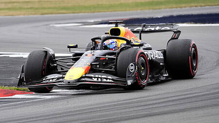 Max Verstappen spoils the British party by taking pole at Silverstone