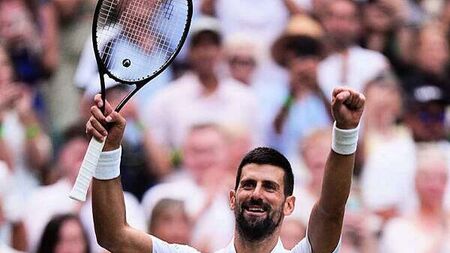 Novak Djokovic joins Roger Federer in exclusive Wimbledon men’s club