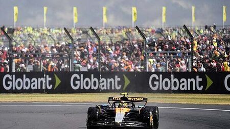 Lando Norris wins his first British Grand Prix as Oscar Piastri pays the penalty
